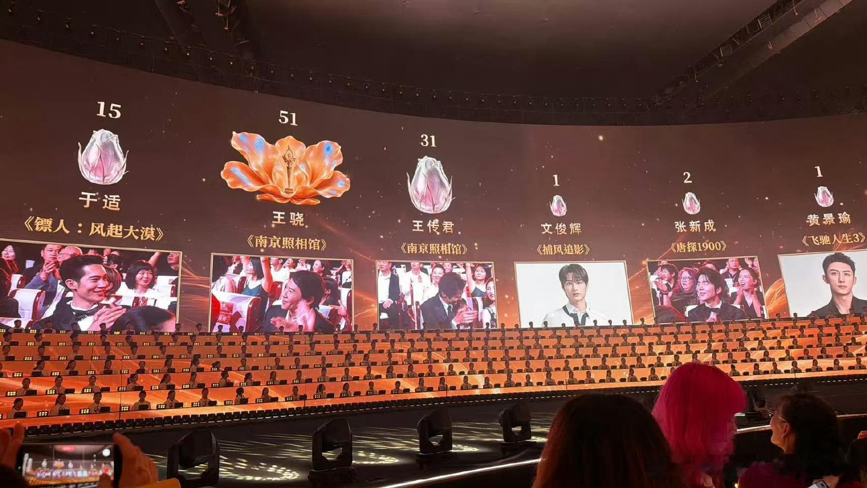 百花奖闭幕式百花奖最佳男配角王骁百花奖最佳男配角  王骁
