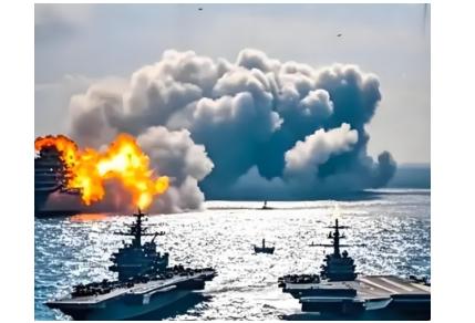 现在全世界除了中美两国，很多国家都盼着中美扣动扳机。老美原本早就想打，2016年