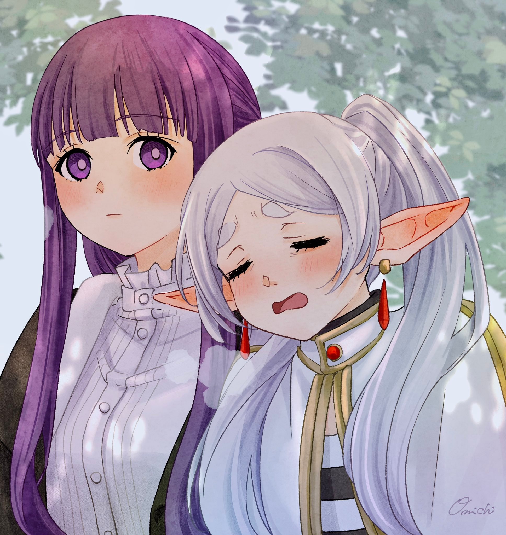 葬送的芙莉莲  太冷了！不想去！ 现在不冷了吧！！[awsl][awsl][aw