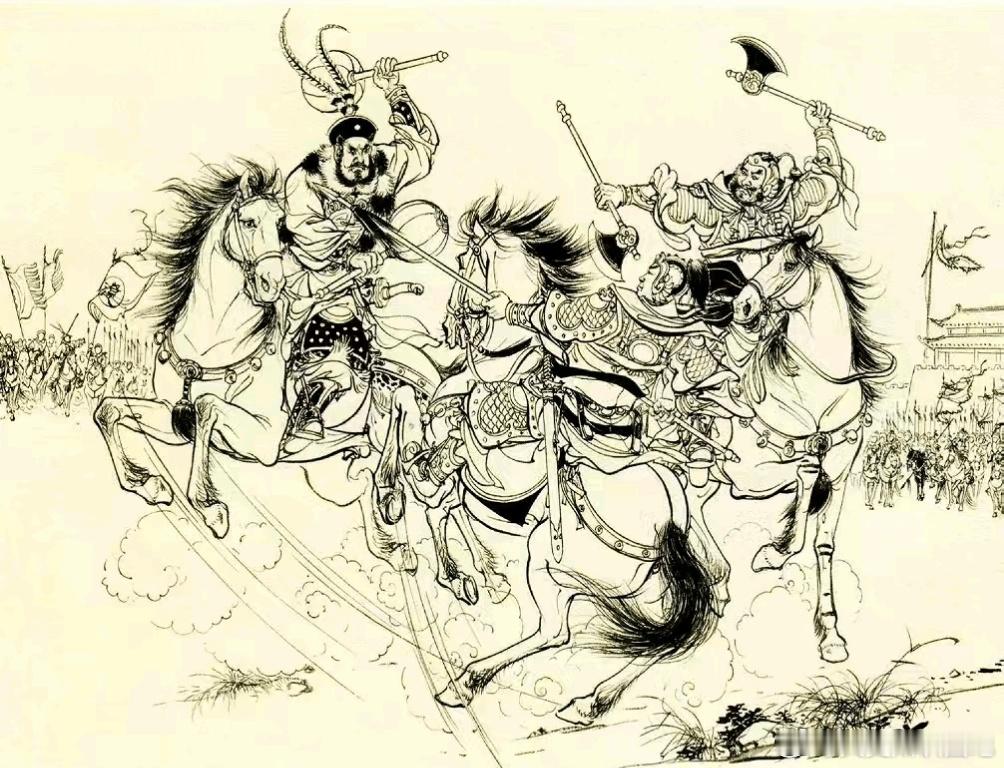 历史 辽国大将乌铁背极其凶悍，一对镔铁轧油锤勇冠三军，幽州城下，五十回合锤震高怀