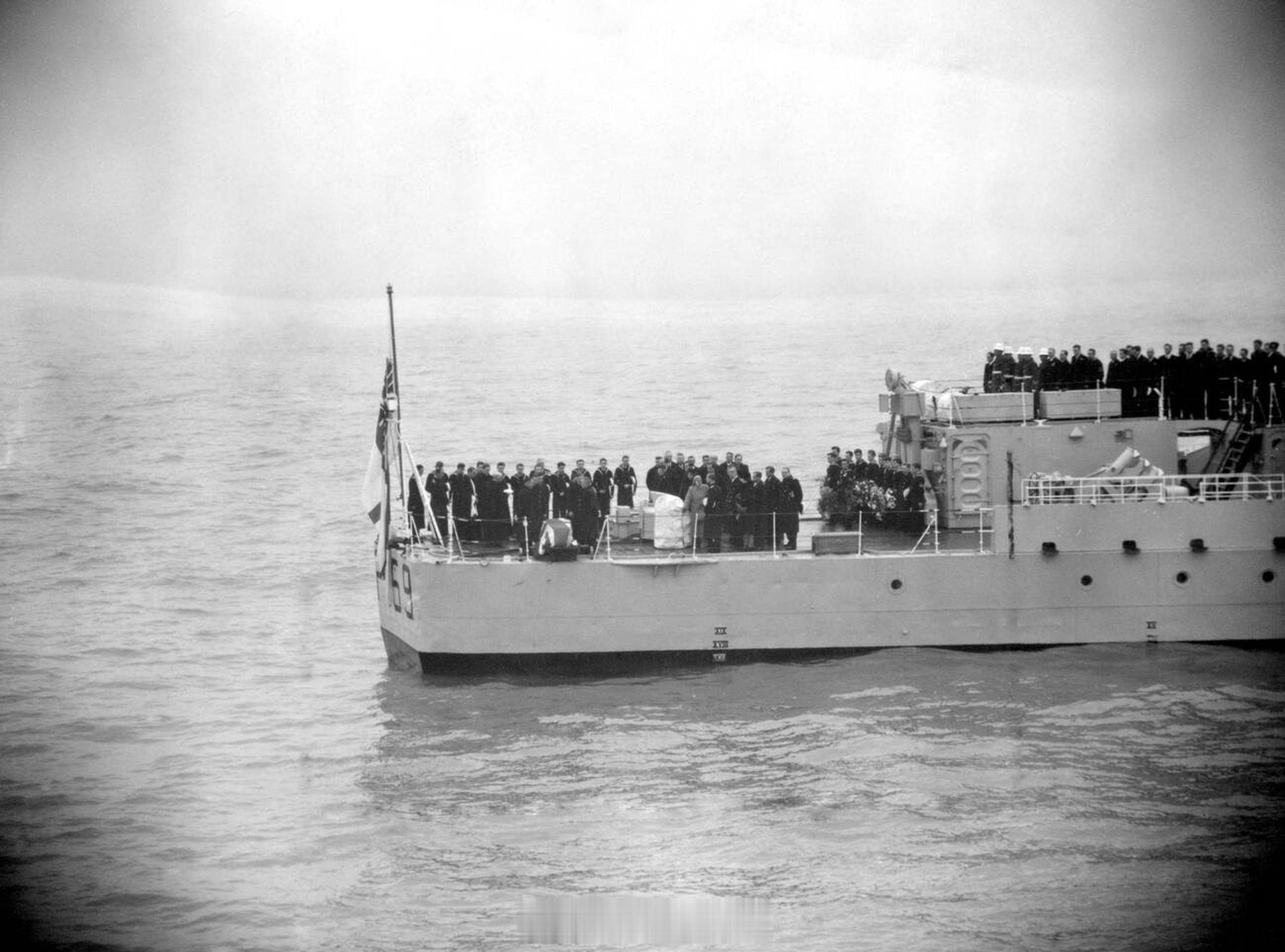 英国王室  6️⃣6️⃣年前的今天1960年2月25日，葬礼过后，蒙巴顿家族在皇