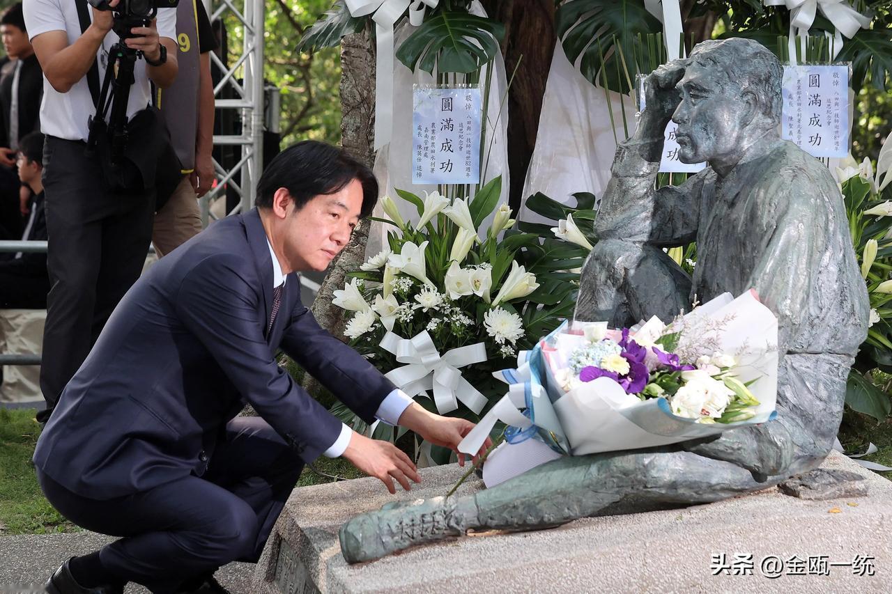 台湾容不下一座慰安妇铜像

赖清德、黄伟哲争相跪拜日本殖民者
