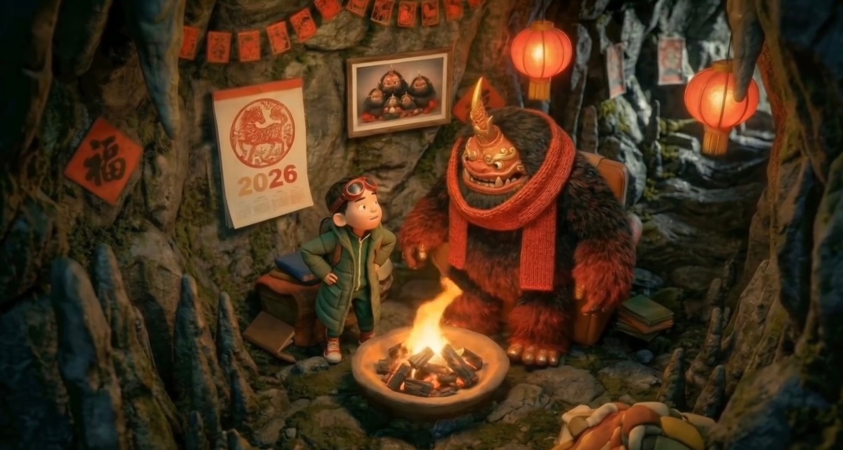 可灵AI制作动画为何如此稳定可灵AI以科技之力，展现东方美学之魂。动画里的水墨笔