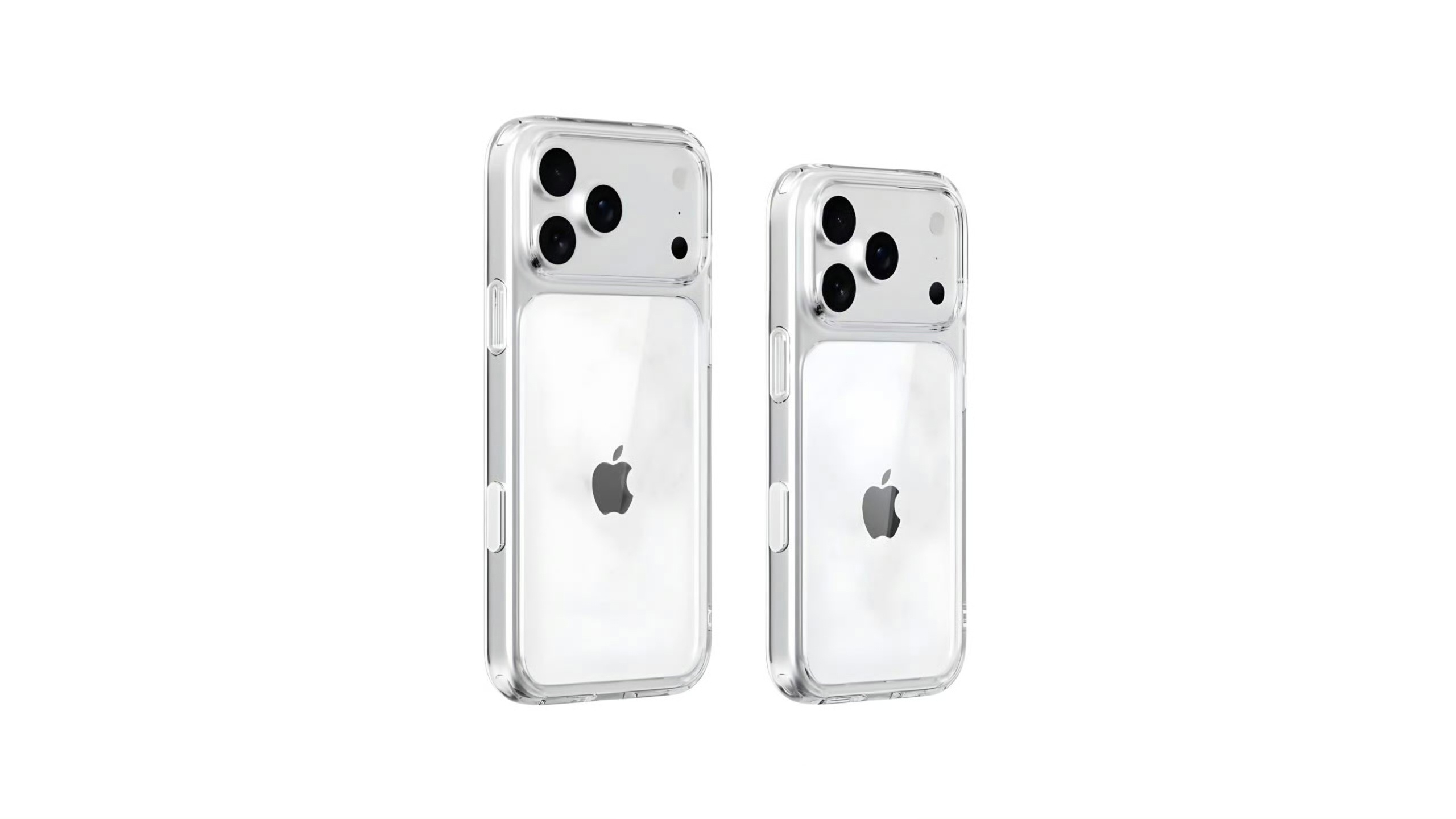 iPhone17Pro透明保护壳曝光完了完了，看多了感觉都没有那么丑了[二哈] 
