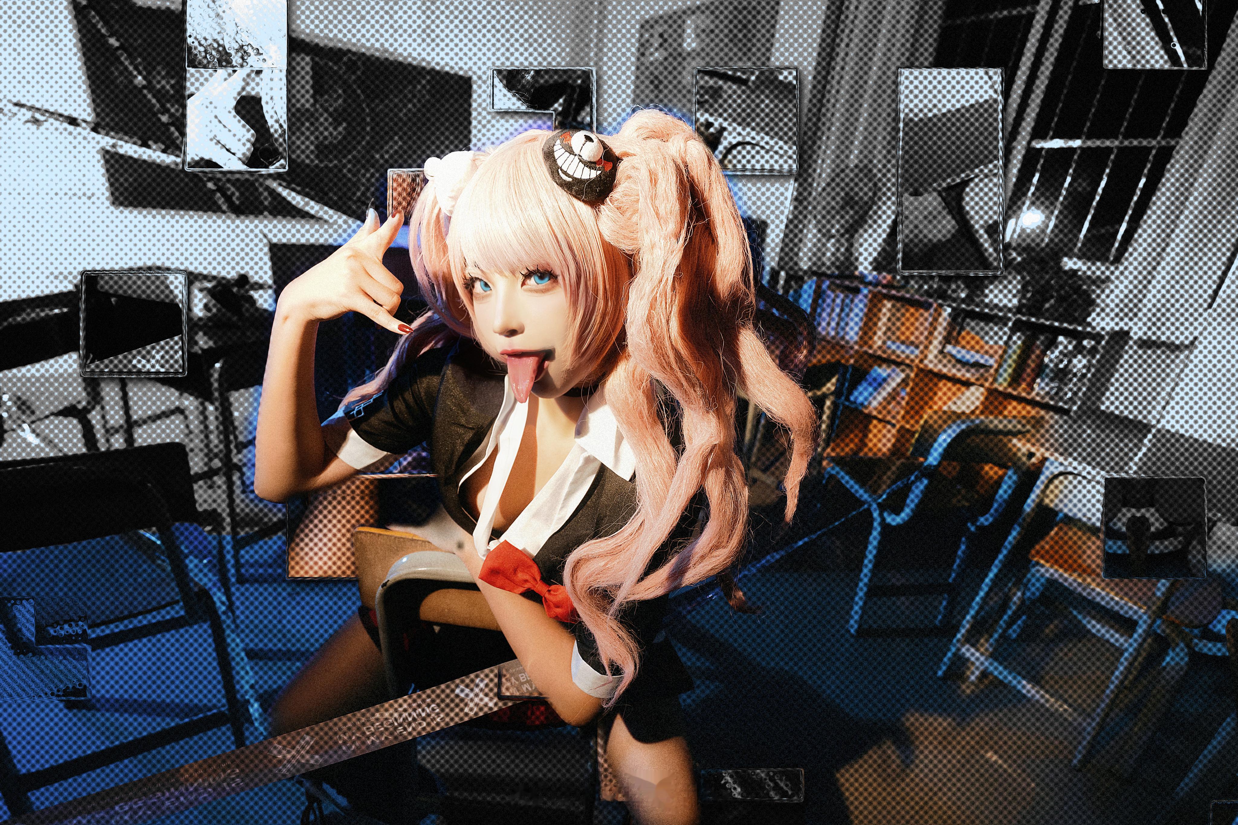2023年了居然还在绝望高校[酷]明天解禁——#cosplay[超话]##江之岛