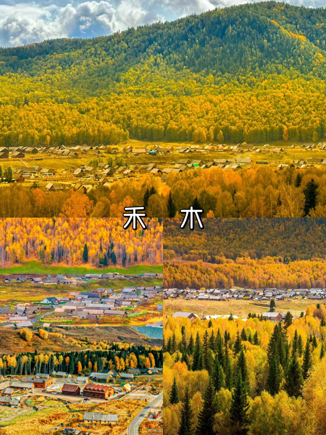 2024赏秋倒⏰计时，➒～➓月阿勒泰赏秋攻略