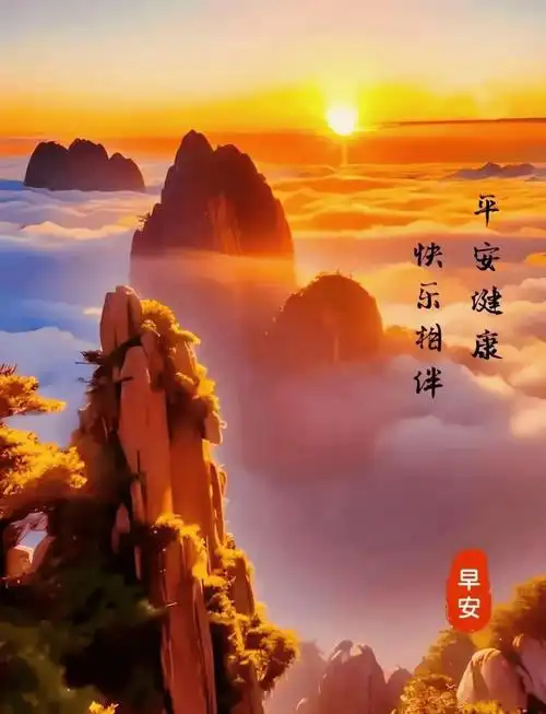 早安早安心语早安中国     早上好！愿你今天有个好心情！ 睁开眼睛，给你一个轻
