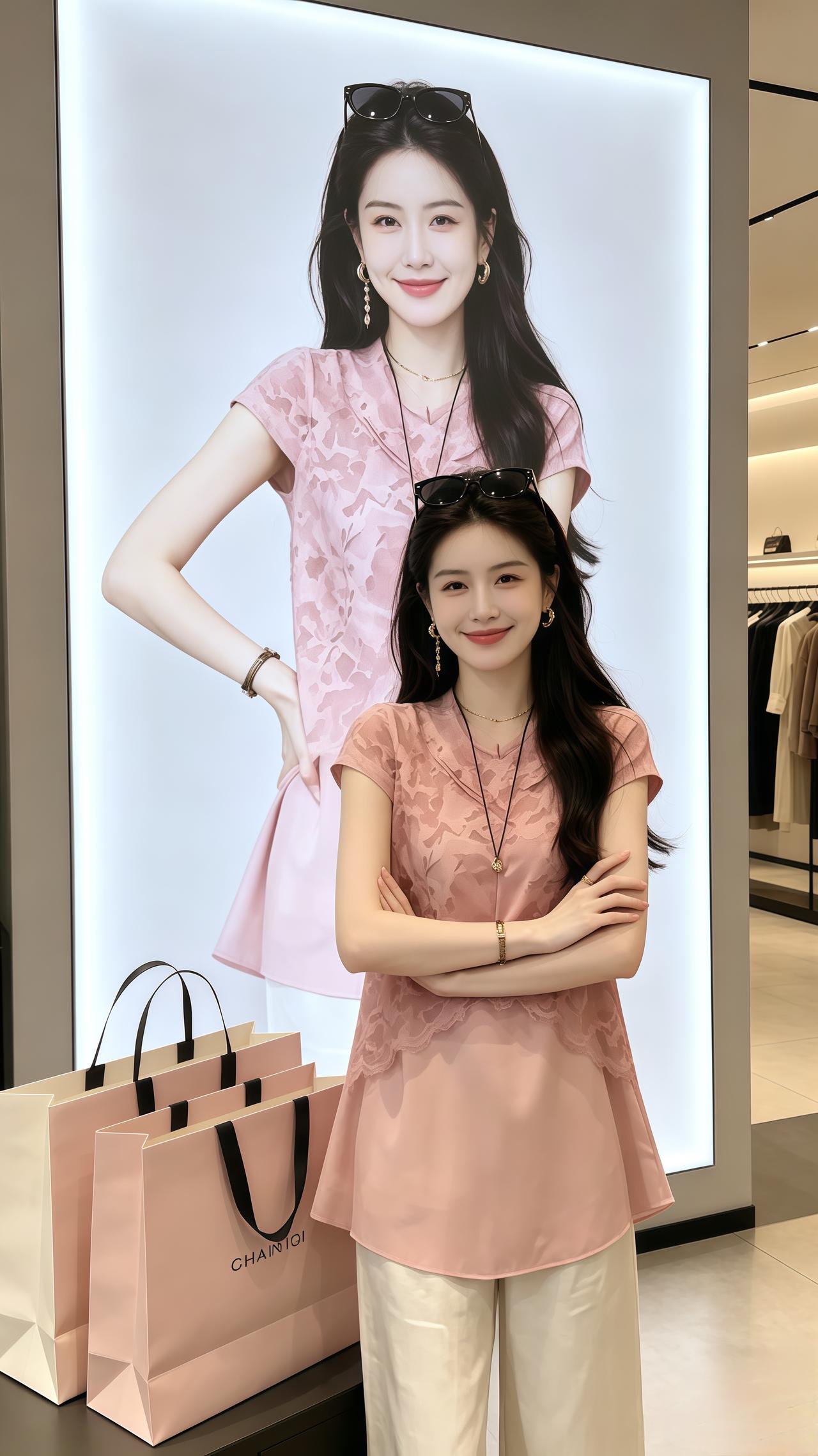 尝试一下新中式穿搭 温婉风穿搭 不穿新中式不懂东方美 国风古韵 新中式