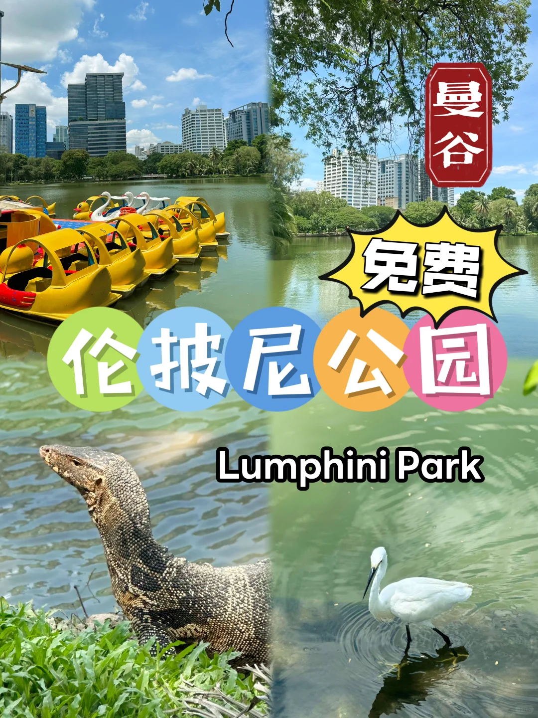 曼谷冷门小众公园 | 伦披尼公园宝藏打卡点