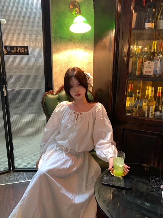 155｜今天的颜值是这条裙子给的