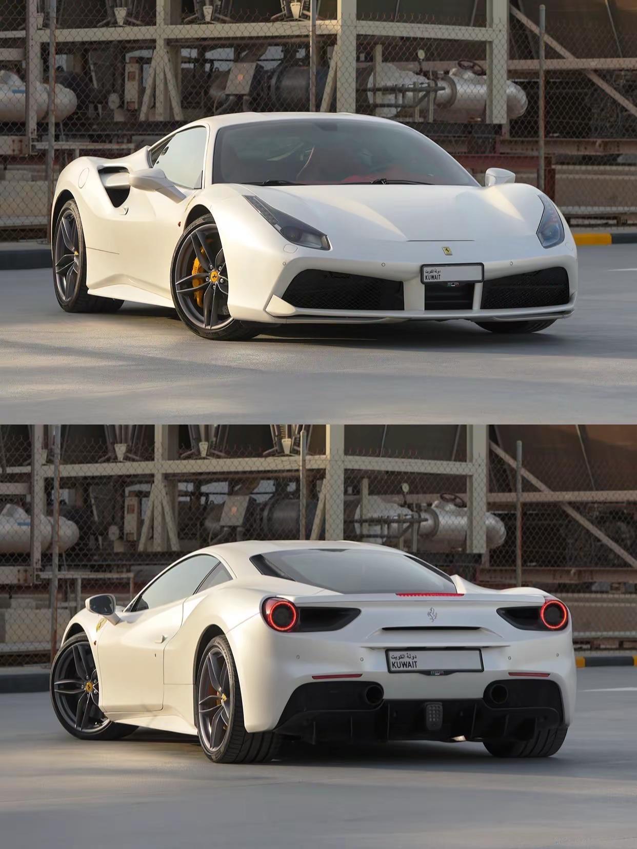 法拉利488 GTB.2015年，法拉利正式发布488 GTB，它接替458 I