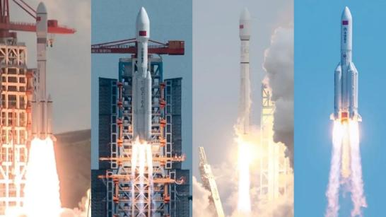 17天连打4枚长征火箭，载荷全是“中国版星链”。中美商业航天的差距，先由国家队来