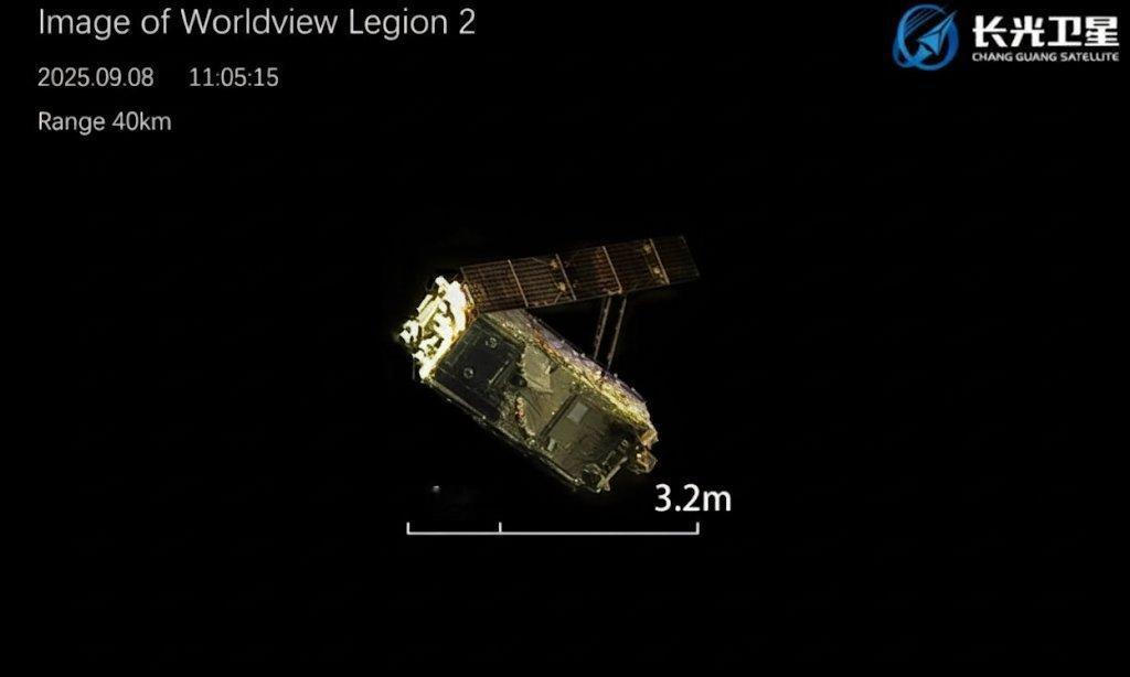 吉林一号超分后图像"吉林一号"星座对WorldView Legion 2卫星成像