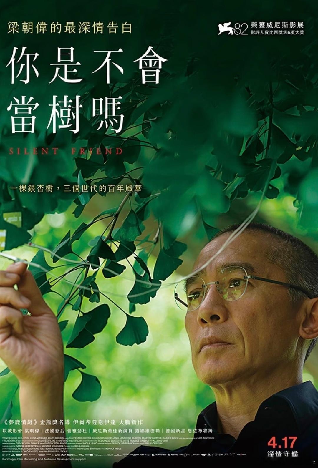 梁朝伟《寂静的朋友》台湾版译名《你是不会当树吗》（图一），太糟糕又好笑了，还不如