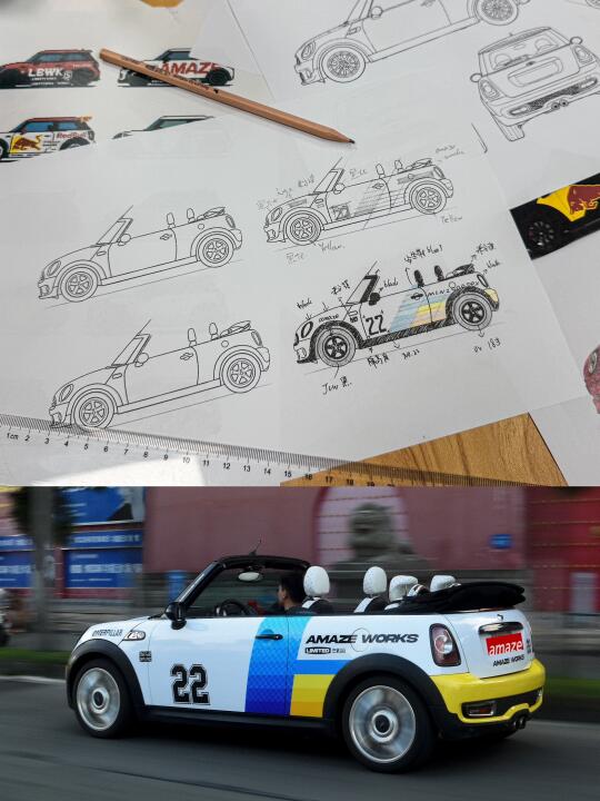 手绘稿到落地只花了七天？R57颜值逆袭