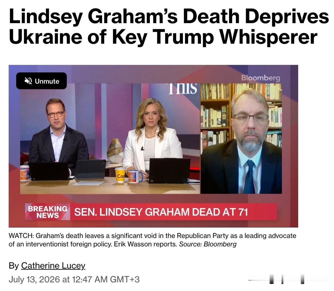 🇺🇸🇺🇦 彭博社报道，乌克兰人对失去与特朗普有效沟通渠道感到难过。

一