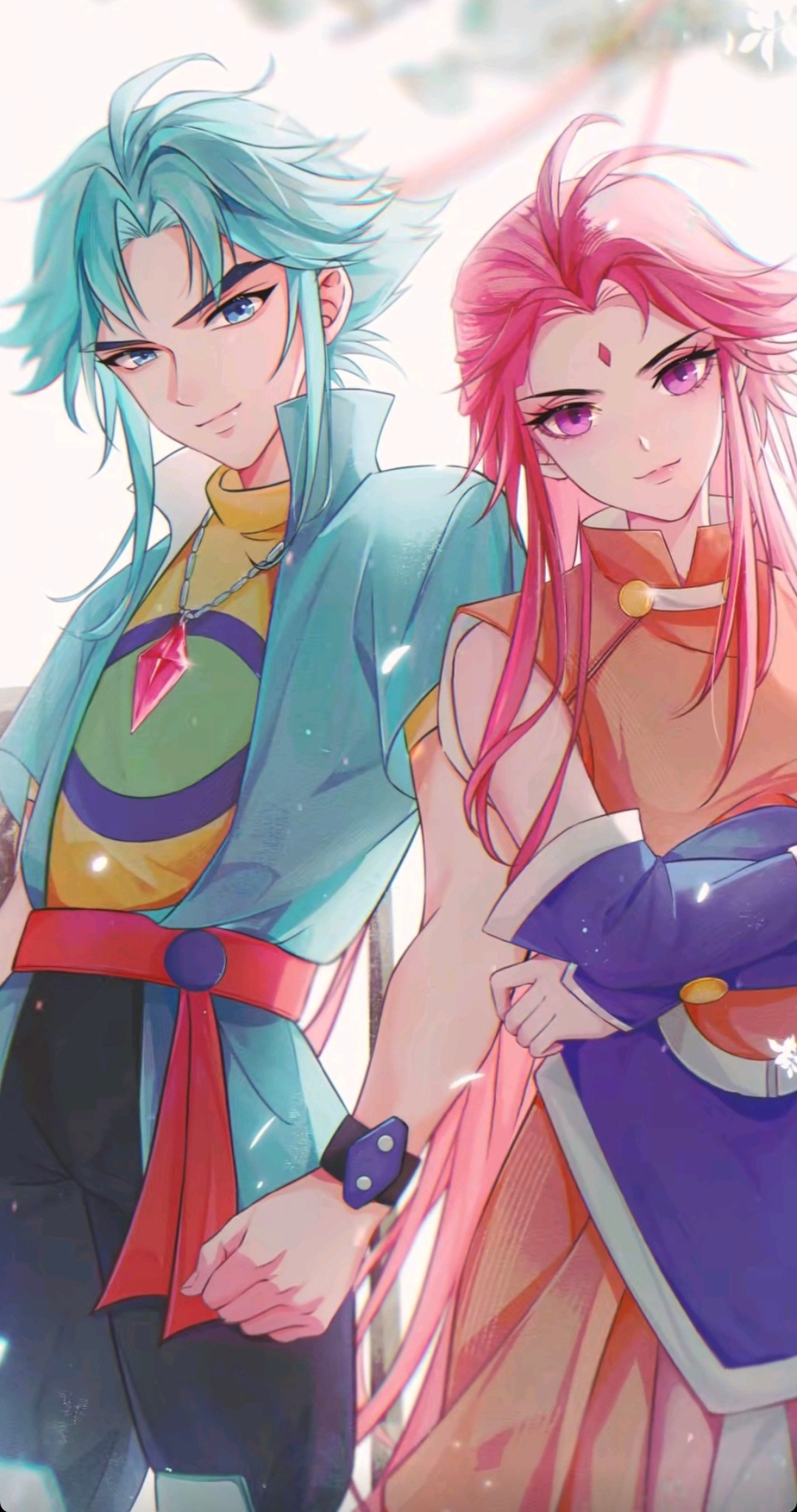 小时候还不懂什么是磕cp的时候，就已经喜欢上他俩了