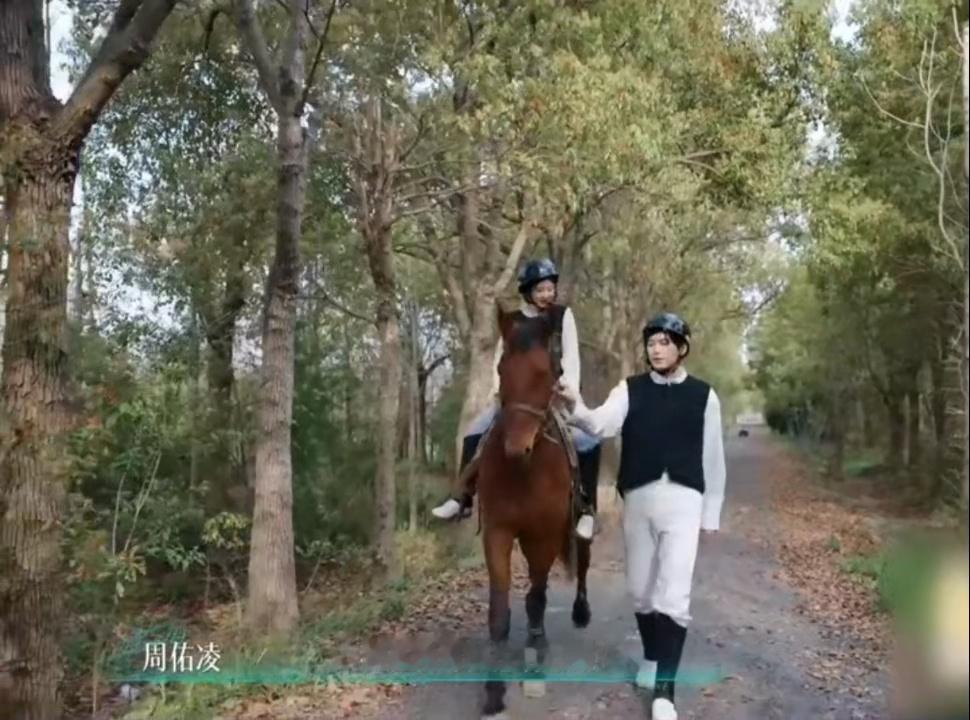 周佑凌爱与不爱真的很明显恋综第一个约会还赶场的男嘉宾半熟恋人这场骑马约会笑点不断