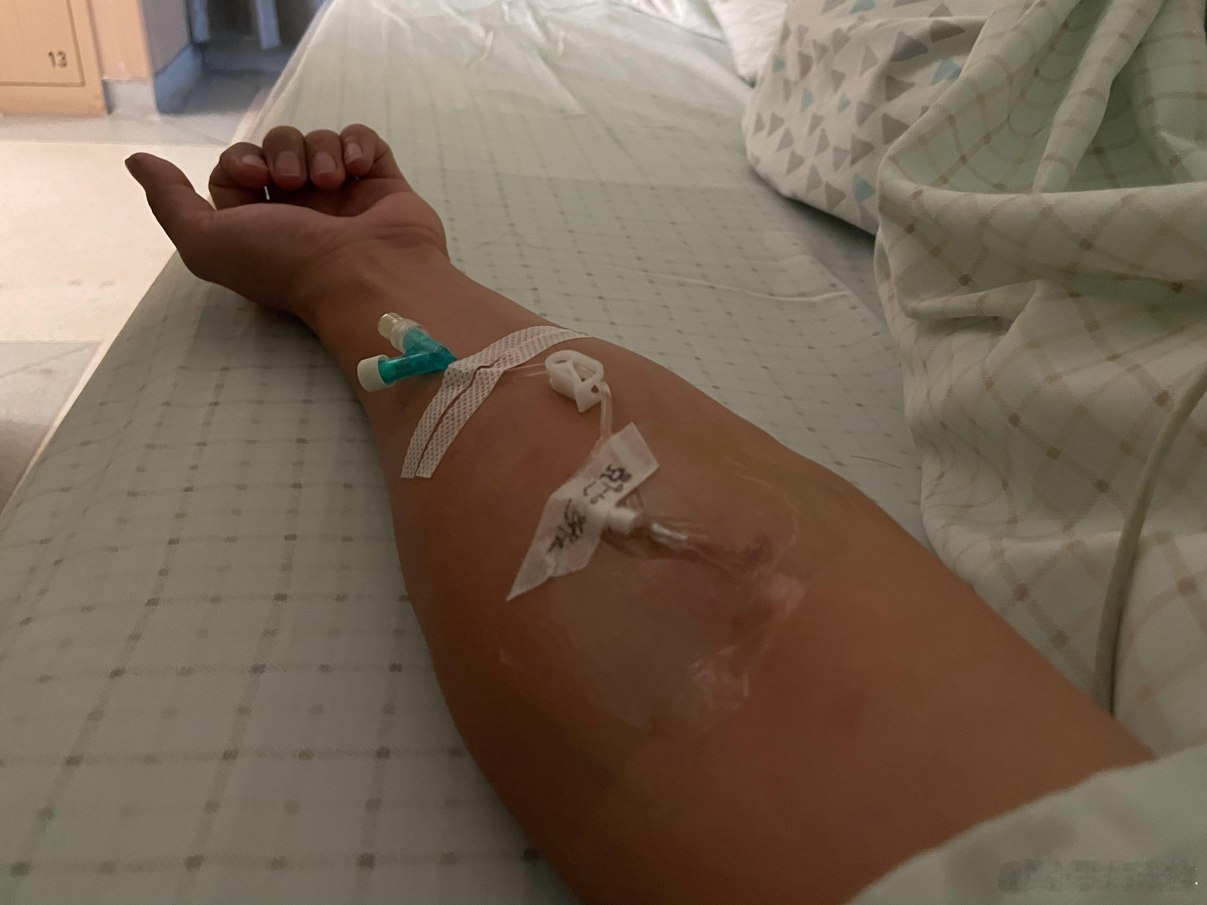 总觉得自己身体棒棒的，30多年连医院的留置针都没有打过，也没有住过院，觉得会一直