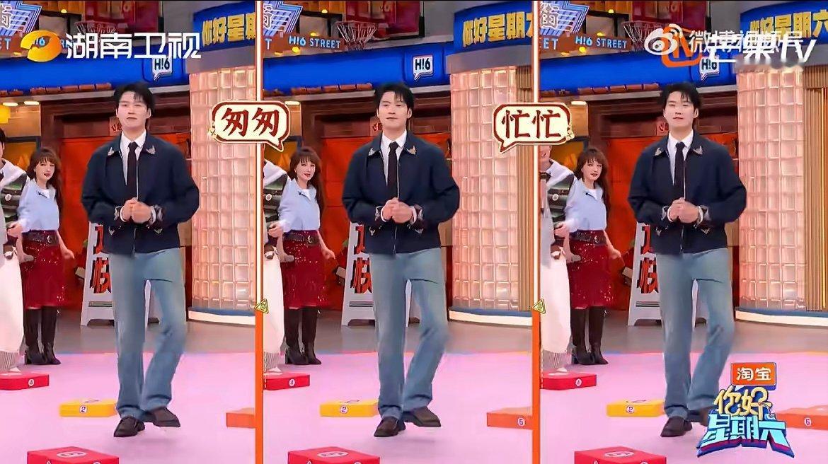 魏晨游刃有余魏大勋匆匆忙忙魏大勋四肢各跳各的 舞蹈界的两种极端：魏晨行云流水，魏