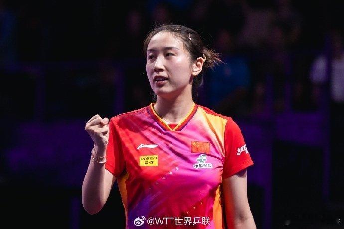 #钱天一半决赛对阵张本美和#🏓️WTT蒙彼利埃冠军赛，战胜巴特拉，成功晋级女单