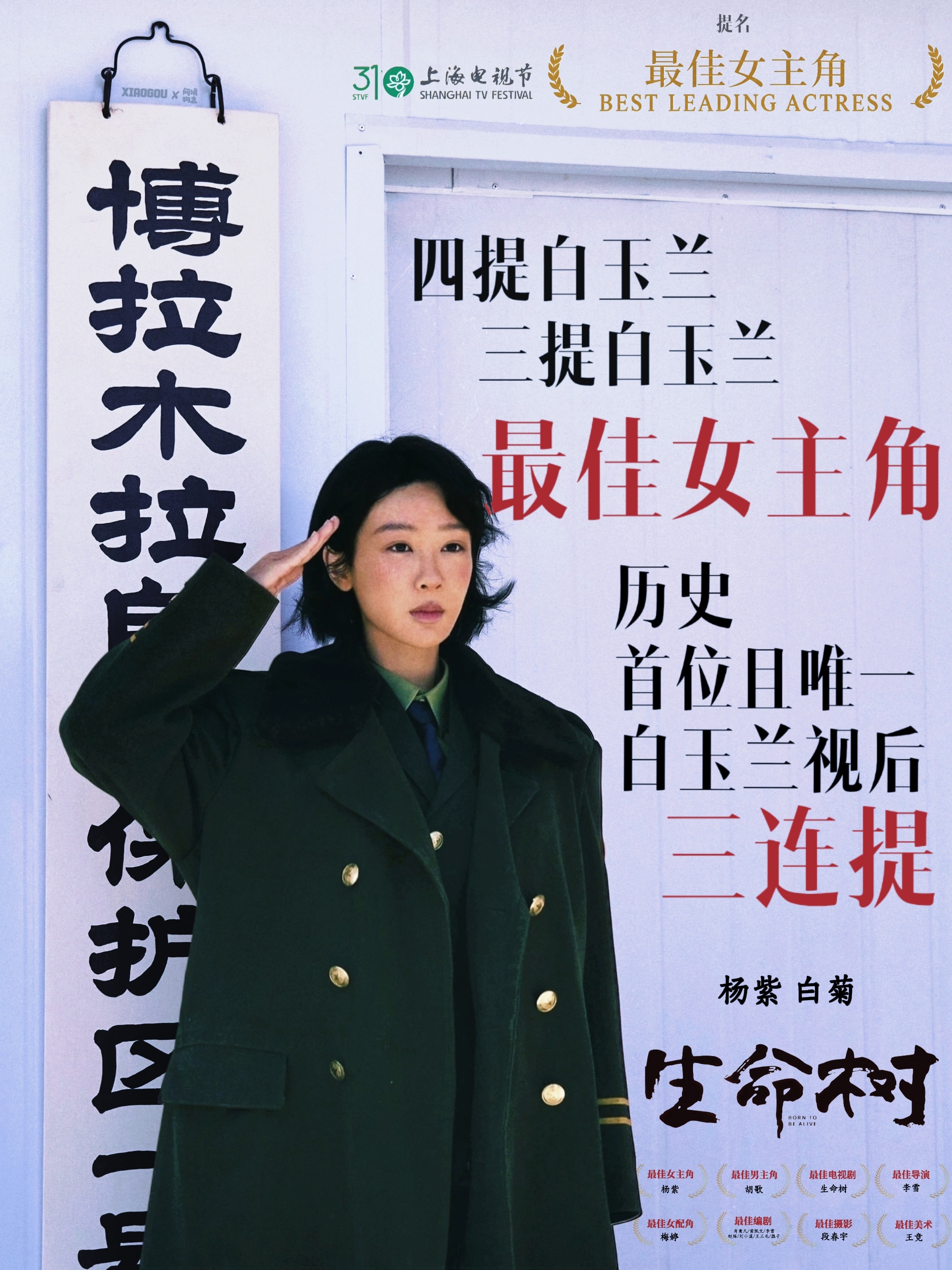 满是风雪的博拉木拉会开出绚烂的花 杨紫