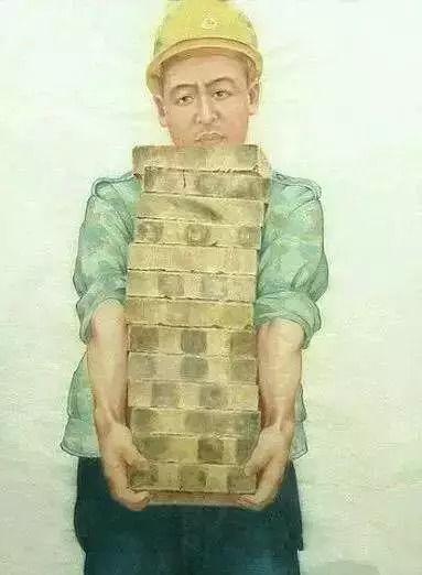 一个人坐电梯上楼，不锈钢门映出一个人影——头发白了大半，眼神浑浊，后背微微佝偻。