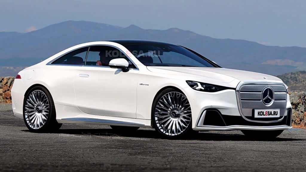 奔驰新S级Coupe假想图，帅吗？ 