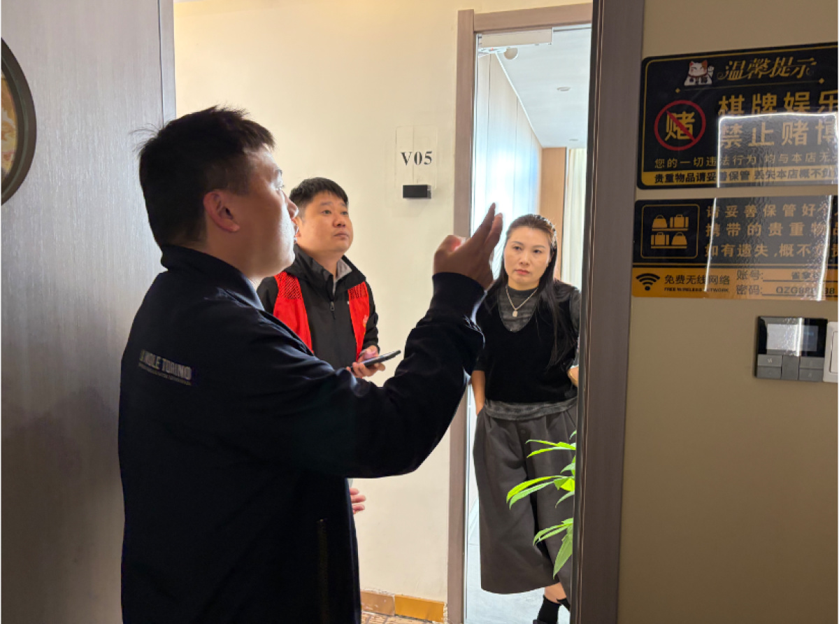 凤凰台街道省检察院社区抓实隐患排查，守好辖区安全关口