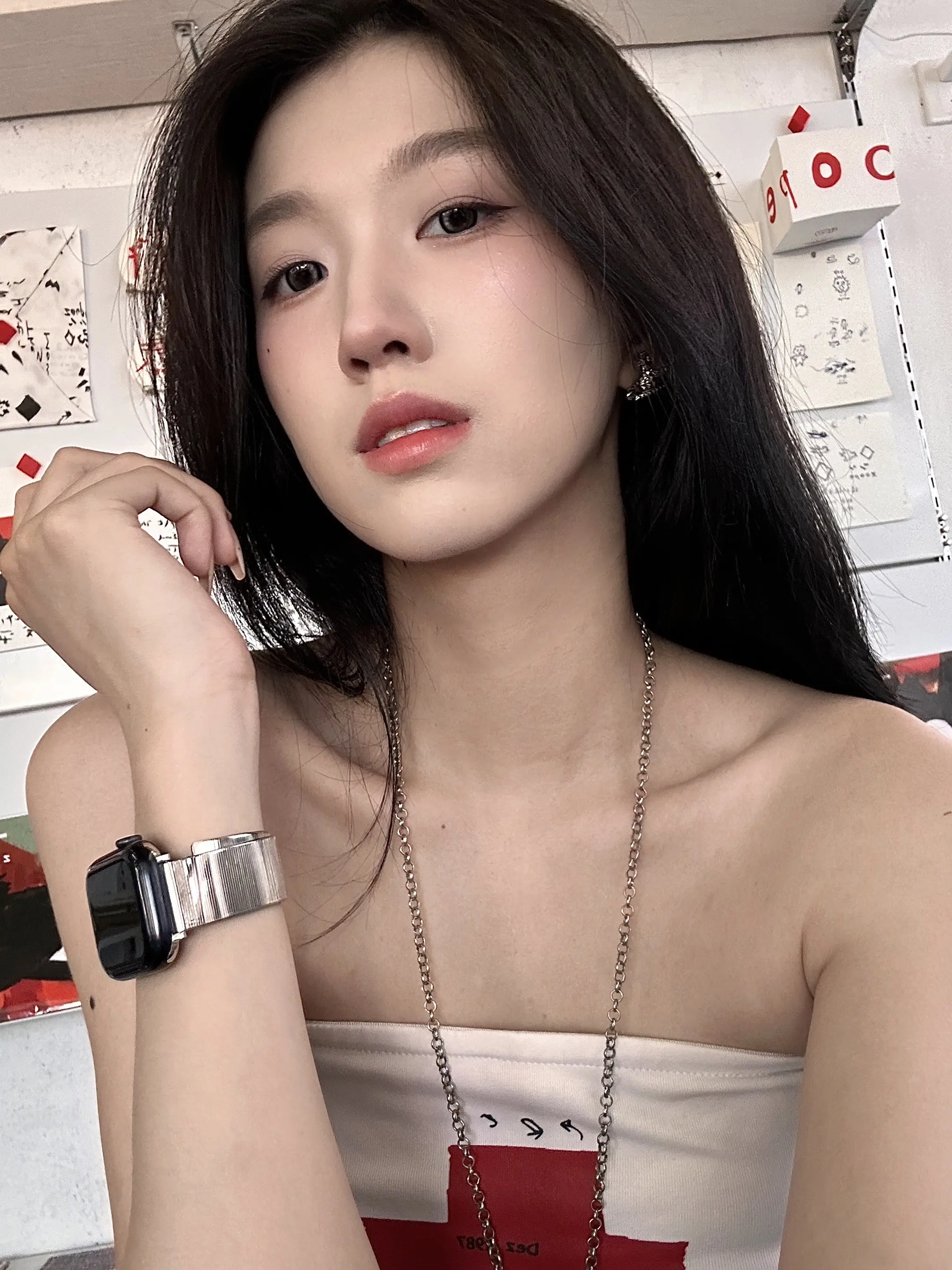 坚强笨女人。