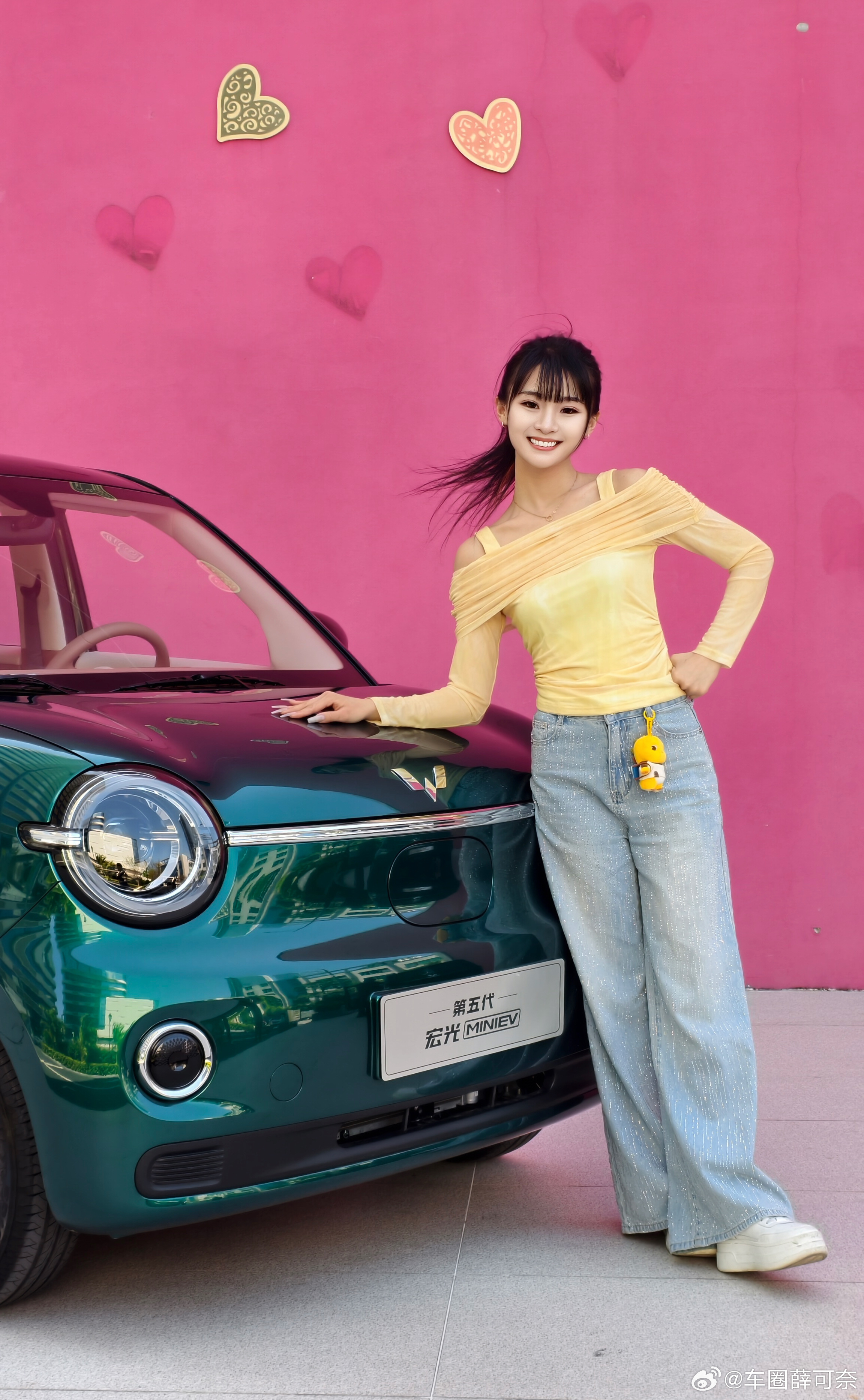 三月就晒到了26年的第一场阳光☀️开第五代 宏光MINI EV 与奶龙 约会第五