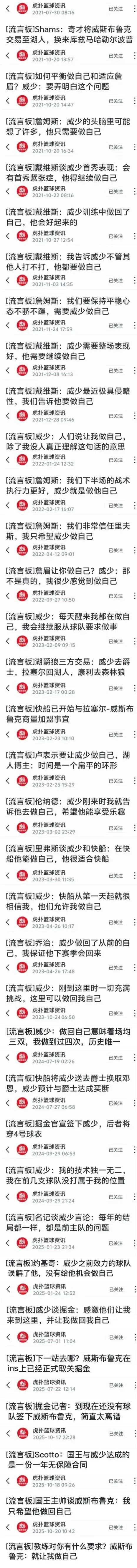 NBA“做自己”形象代言人：威少！ 