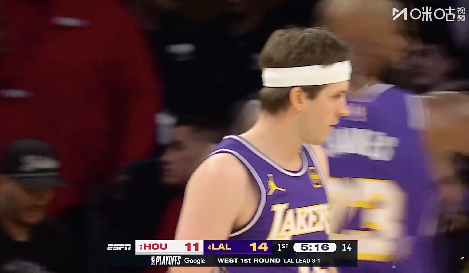 来了来了 里夫斯登场正式回归！ 里夫斯出战g5火箭vs湖人