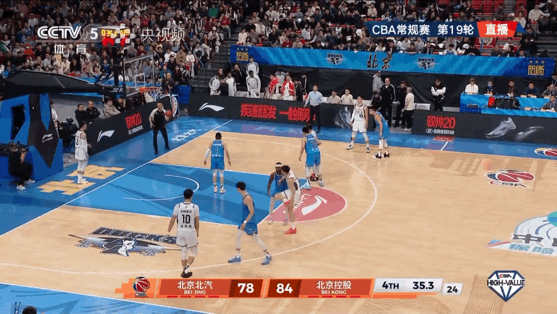换发底线球战术，北控最后玩了一个这个！ 