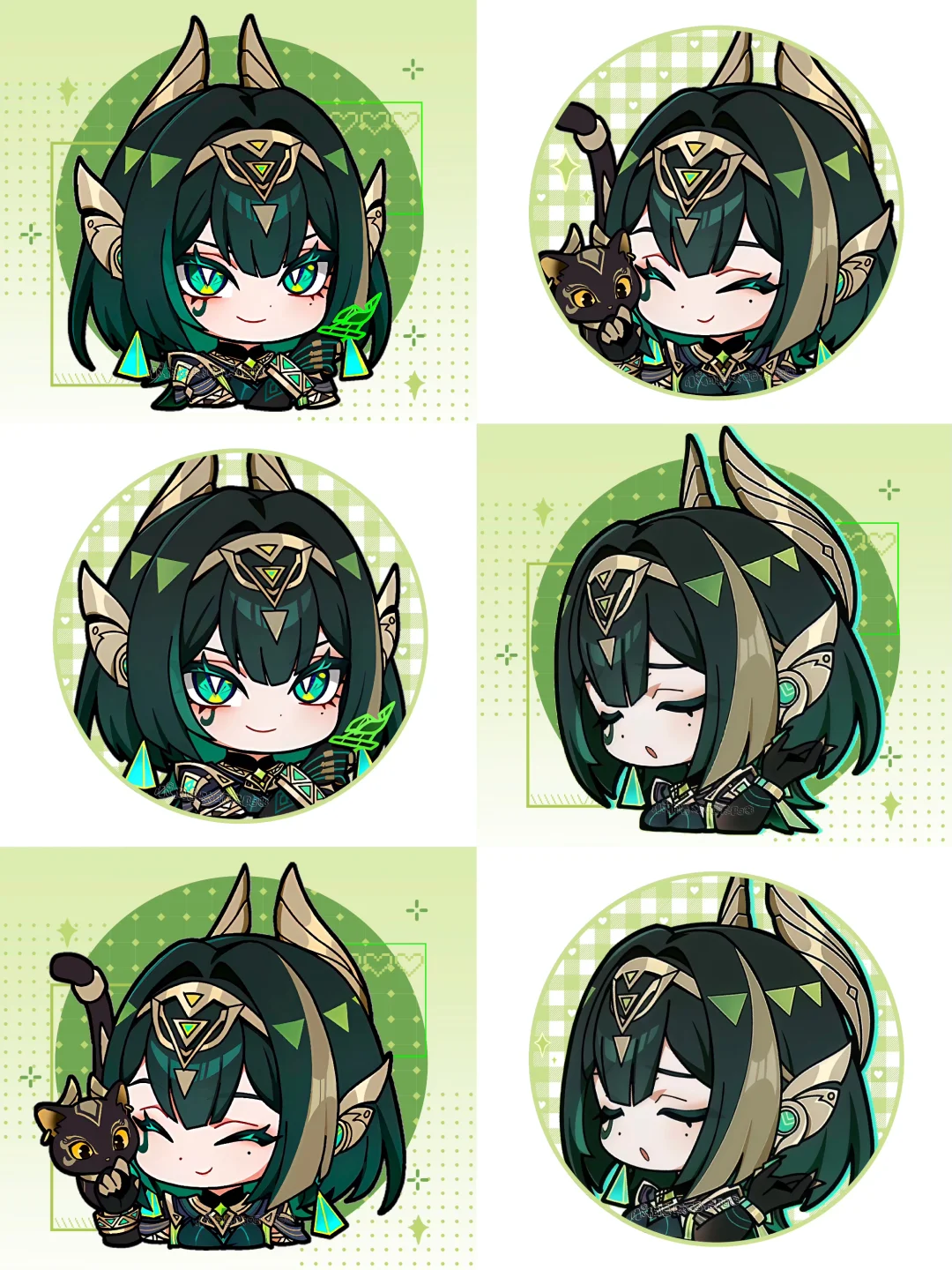 笑起来好可爱！旅行者请用奈芙尔头像