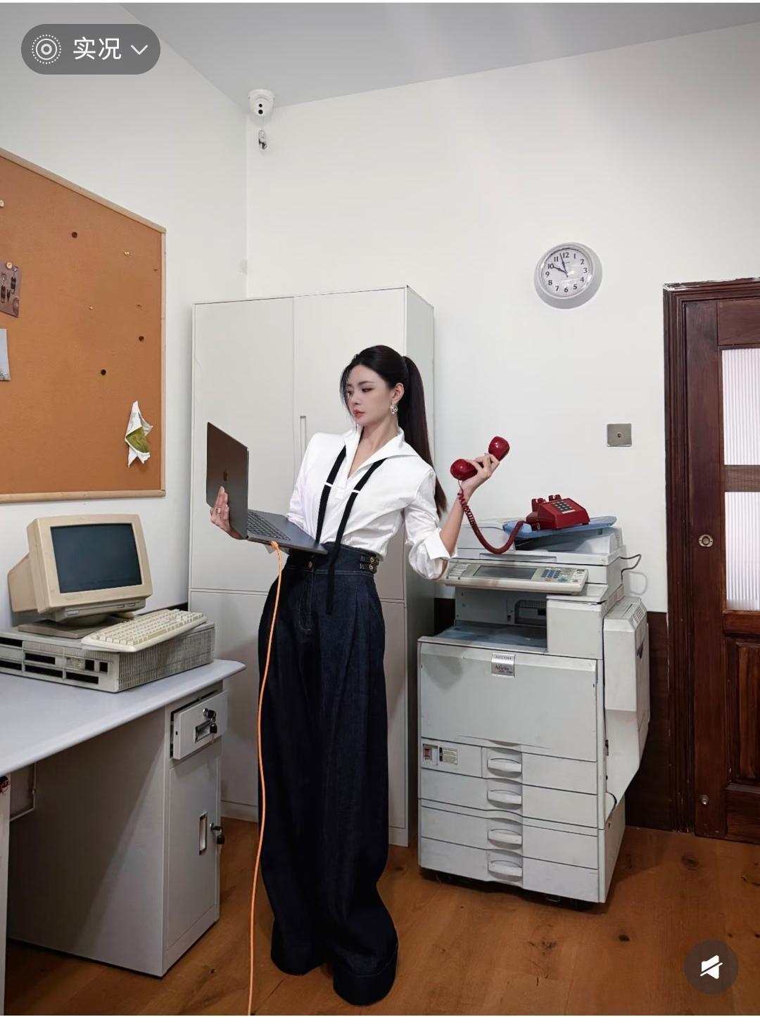 沈梦辰，高马尾也太好看了，真不知道她是怎么看上海涛。