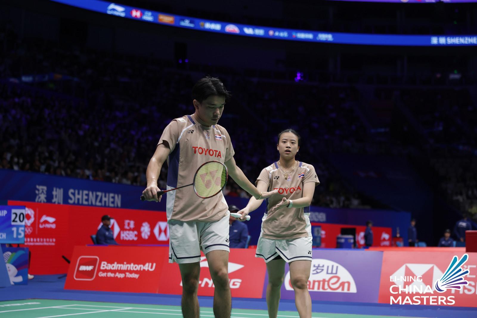 鲁塔纳帕克/杰尼查🇹🇭 21-15、21-17 🇩🇰麦斯/布施下轮：蒋振