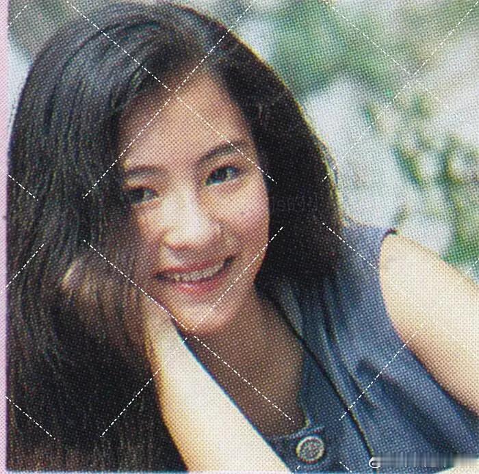 13岁的张柏芝 从小就是美人 