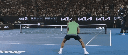 阿卡和德约奉献精彩Hot Shot，纳达尔频频点头&鼓掌