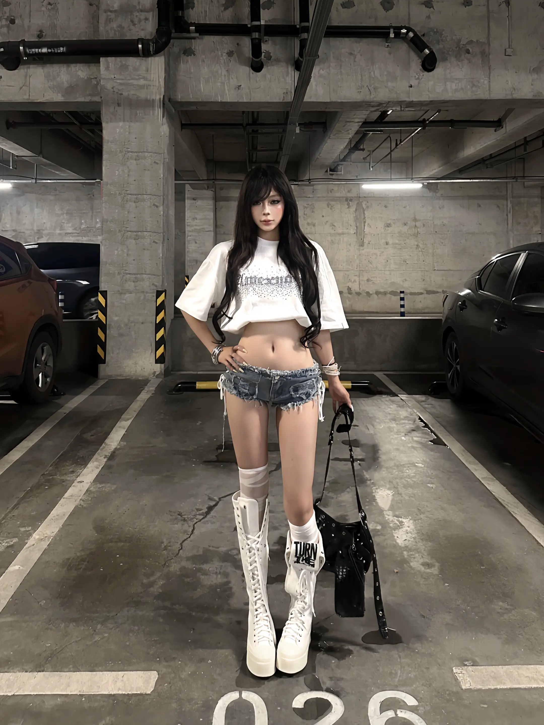 想当笨蛋美女 成功了一半 是个笨蛋。