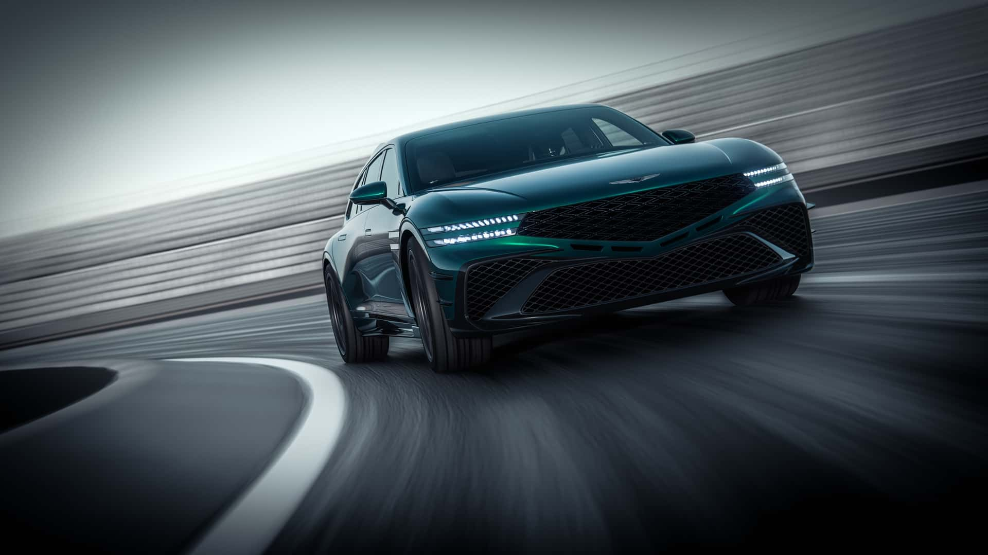 车若初见 捷尼赛思G90 Wingback概念车，太有张力，真帅啊，你们觉得呢？