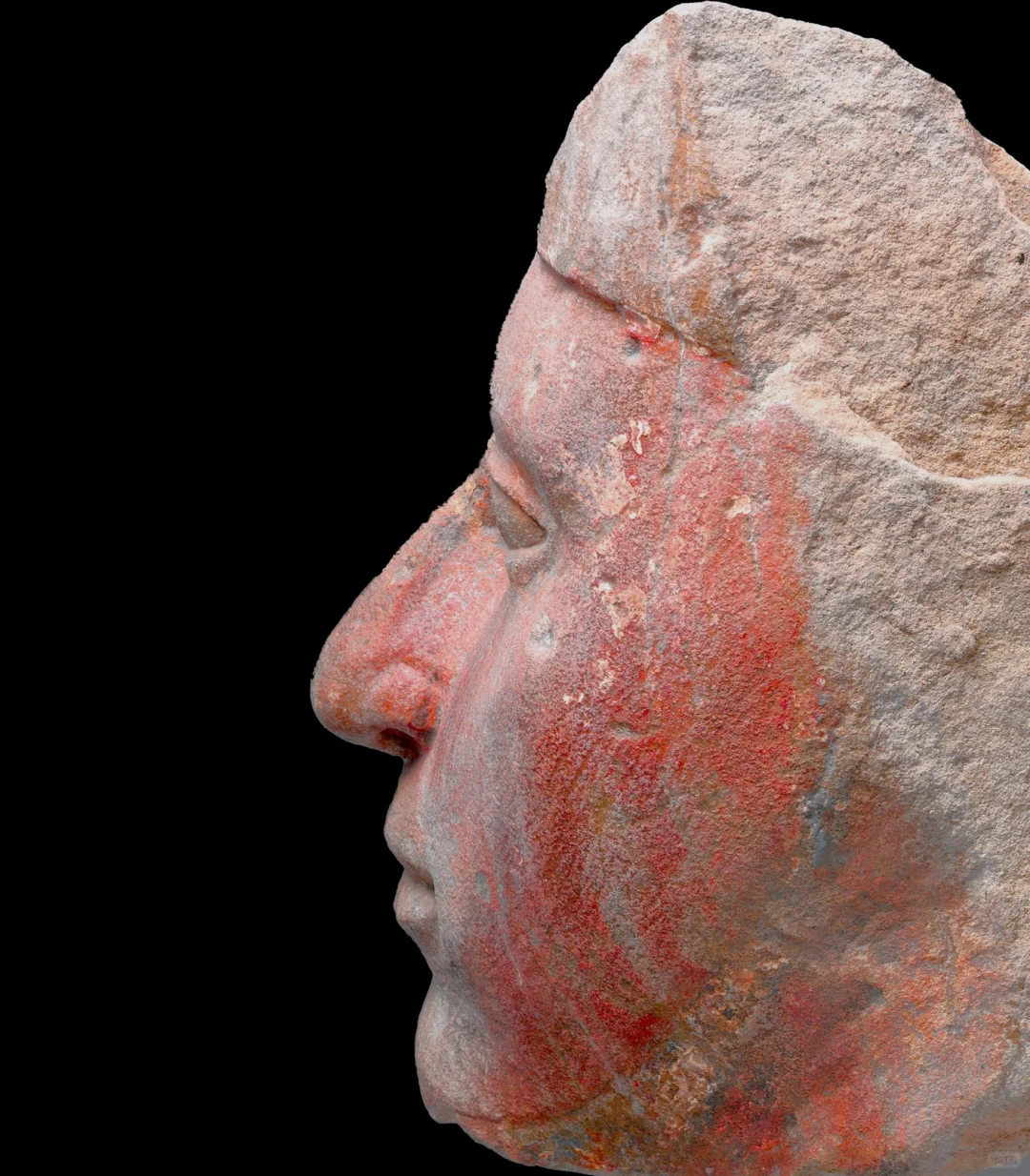 阿蒙霍特普一世（Amenhotep I）的雕像头部，出自新王国时期（New Ki...