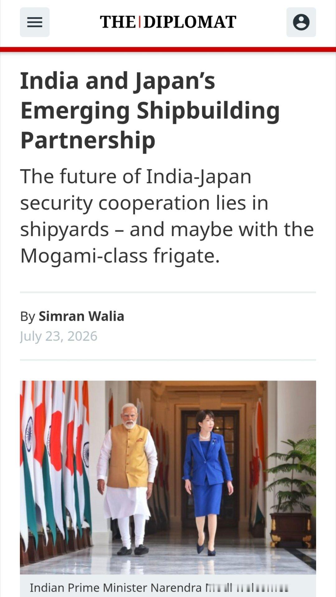 印度和日本因高铁闹翻了¹ 并没有闹翻。环球时报英文版也发了印度、日本高铁项目失败