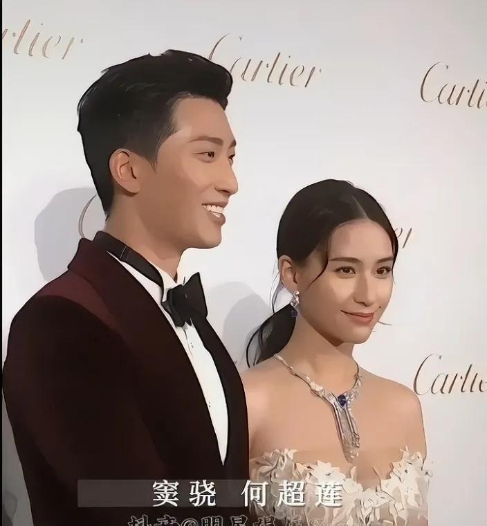 郎才女貌好般配幸福的一对[比心][比心]，何超莲看上去心事重重[捂脸][捂脸]窦