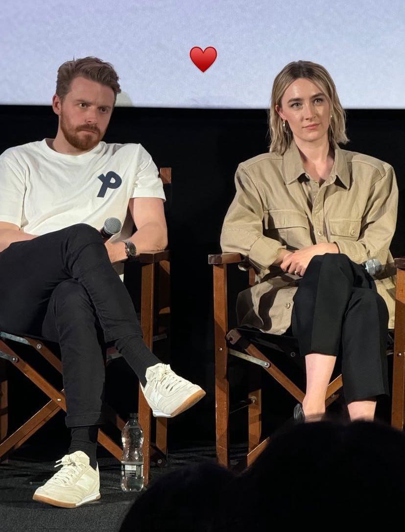 电影上映跑宣传的西尔莎·罗南 Saoirse Ronan‼️今年有《逃脱》和《闪