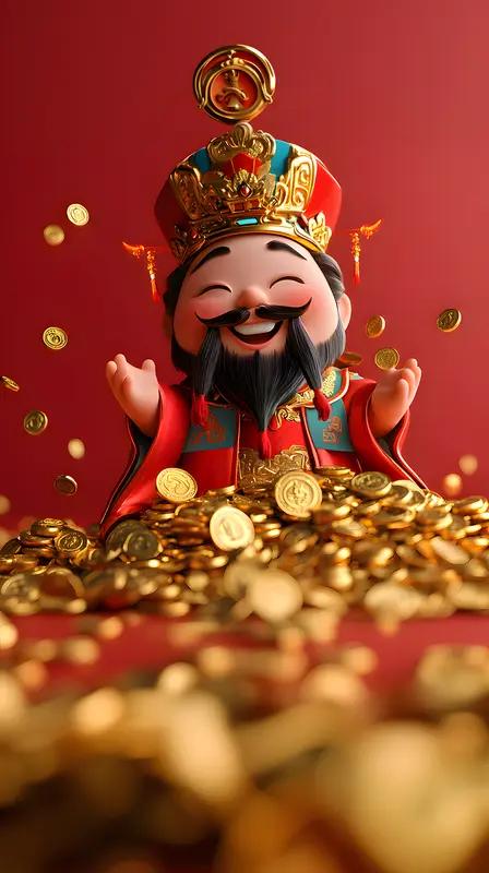 今天是大年初五，也是“迎财神”日，俗称“破五”，是我们老百姓一年里最盼着“招财进