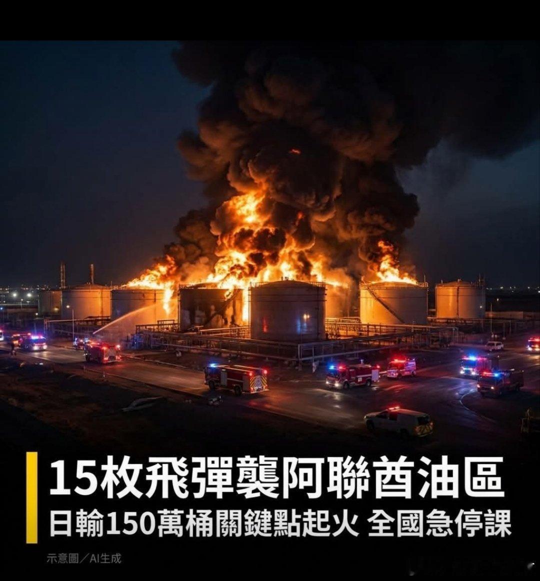 伊朗称对美实施反击15 枚飛彈、4 架無人機，直接劃破了中東的夜空。其中一架無人