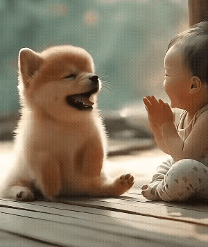 这也太萌了吧！这也太可爱了吧？
好快乐的童年[呲牙][赞][玫瑰]