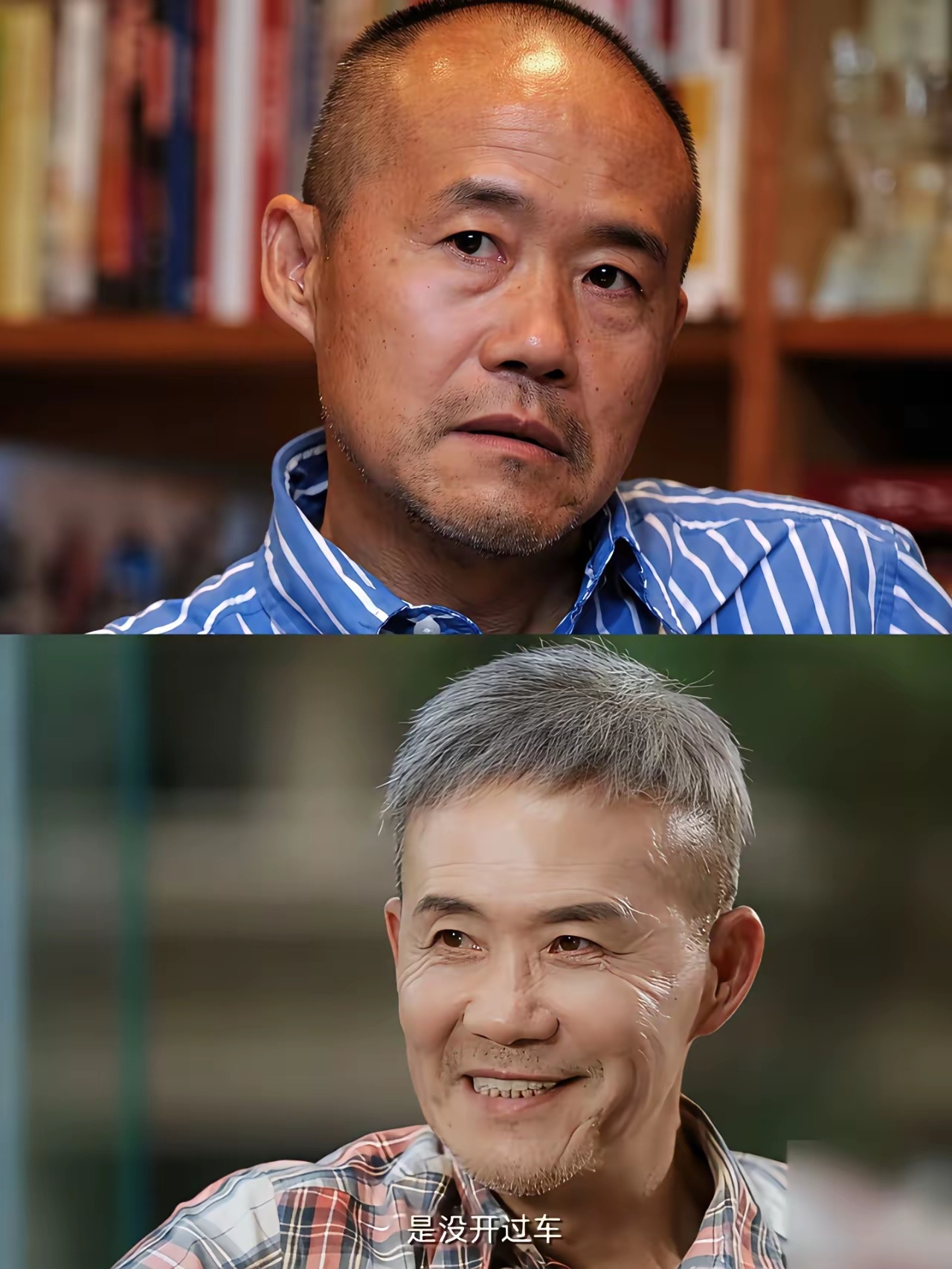 看到这个，王石的头发越长越长了。 