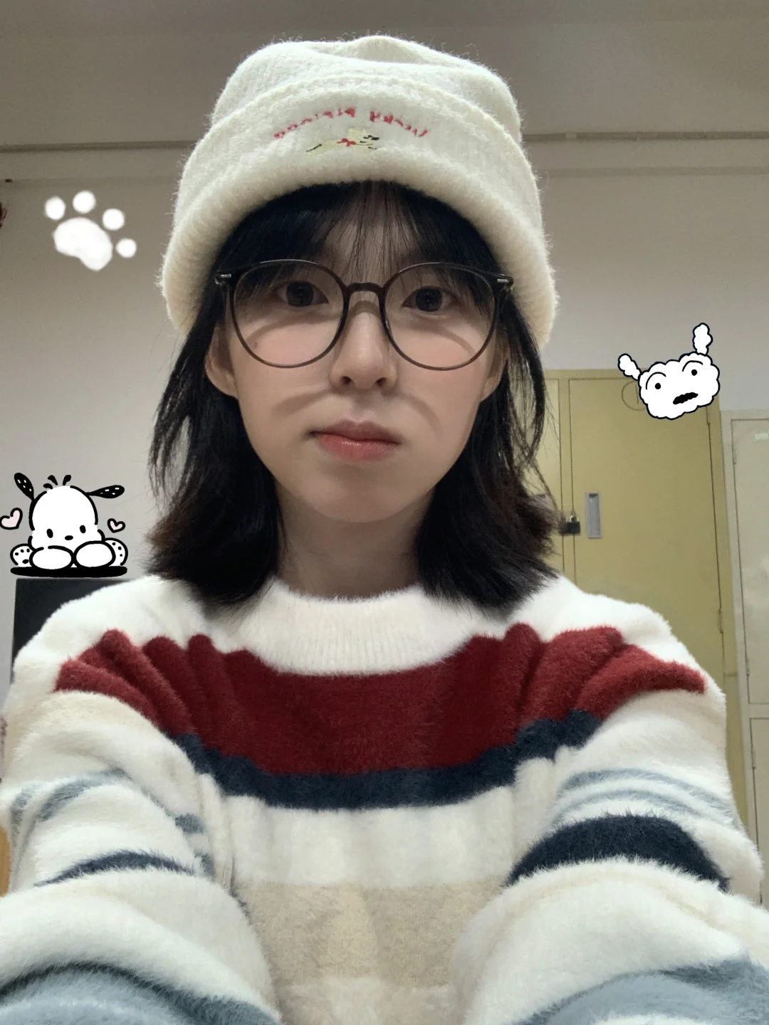 今天是条纹小兔